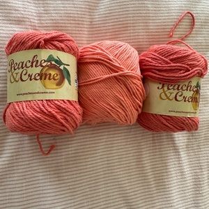 NWT Peaches and Cream discontinued yarn